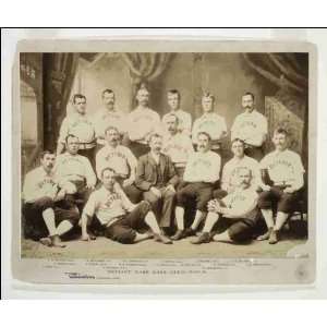  Reprint Detroit. Baseball Club, 1887, Bennett, Brouthers 