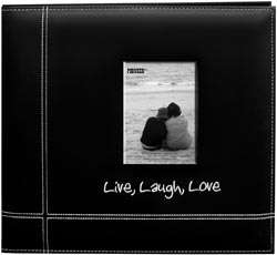 Live Laugh Love 12 Leatherette Scrapbook Album Pioneer  