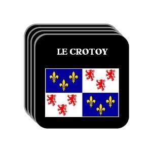  Picardie (Picardy)   LE CROTOY Set of 4 Mini Mousepad 
