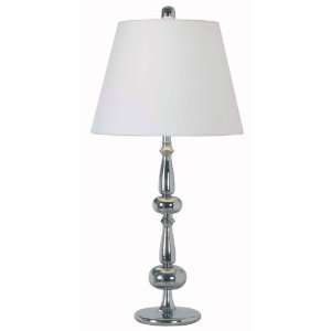   Amsterdam 1 Light Table Lamp in Chrome   KH 32094CH: Home Improvement