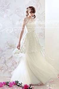 Pretty New Stunning Quinceanera A line Wedding Dress Bridesmaid Size 6 