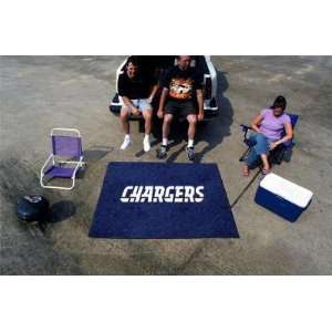 Exclusive By FANMATS NFL   San Diego Chargers Tailgater Rug:  