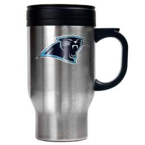   Panthers Stainless Steel Thermal Mug W/ Emblem: Sports & Outdoors