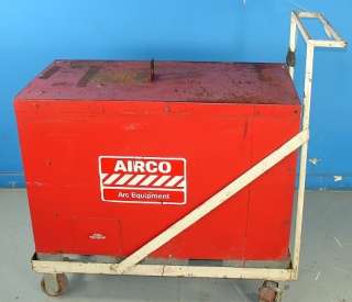 Used Airco 250 AC DC HELIWELDER V Welder. Unit was tested good but is 
