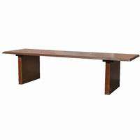  exotic wood coffee table bench exotic wood construction panel legs 