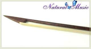   Beautiful Snakewood Baroque 4/4 Violin Bow Old Style Stiff Fast 57.8g
