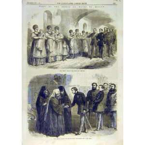  Prince Wales Moscow Hospital Metropolitan Bishop 1866 