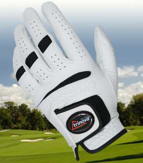 New Man Golf Gloves Leather Left Hand White Free Ship  
