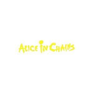  Alice In Chains YELLOW Vinyl window decal sticker Office 