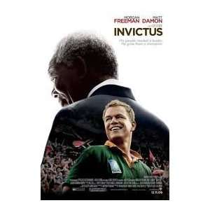  Invictus Original 27 X 40 Theatrical Movie Poster 