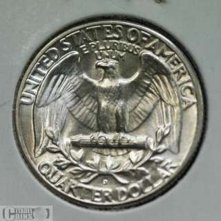 1949D USA 25 Cents Quarter Dollar MS 63  