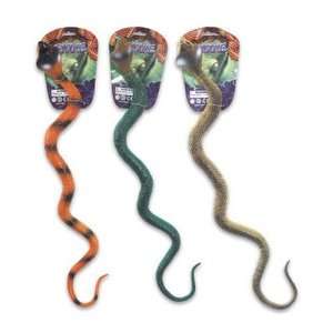  Plastic Snake 3 Assorted 32 Case Pack 24: Toys & Games