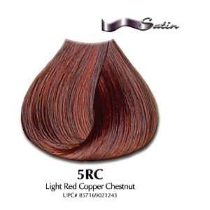  5RC Light Red Copper Chestnut   Satin Hair Color with Aloe 
