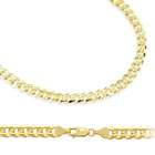 Showman Jewels 14k Solid Gold Cuban Curb Chain Necklace 3.2mm 24 