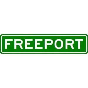 FREEPORT City Limit Sign   High Quality Aluminum  Sports 