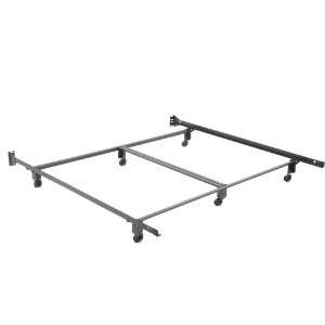 Deluxe Hospitality Bed Frame with Rug Rollers, King XL:  