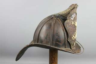 Antique Cairns & Bro Vented Firemen Helmet 1900s N.J.  