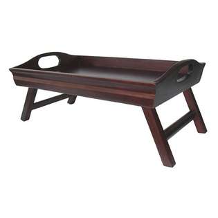 Winsome Sedona Bed Tray Curved Side, Foldable Legs, Large Handle at 