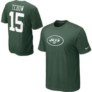 New York Jets Mens Nike Name & Number Tees Nike New York Jets Tim 