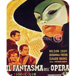  Phantom of the Opera Vintage Italian Movie MOUSE PAD 