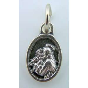   Bracelet Catholic Petite Medal Silver Gild Patron Saint St Anthony
