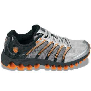 Athletics K Swiss Mens Tubes Run 100 Grey/Orange Shoes 