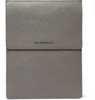 Burberry Shoes & Accessories Cross Grain Leather iPad Case  MR PORTER