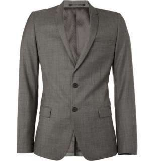    Blazers  Single breasted  Edison Wool Slim Fit Suit Jacket