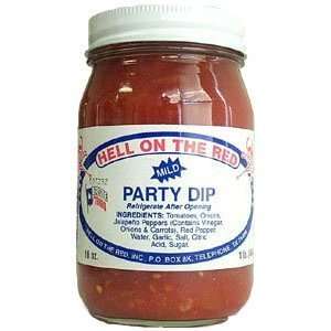 Hell on the Red Mild Party Dip (6 Pack)  Grocery & Gourmet 