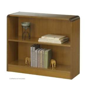  Wood Bookcases 2 Shelf Radius Edge Veneer Bookcase 