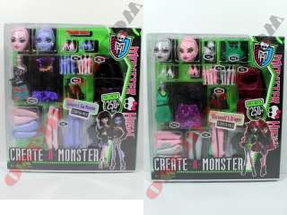 Monster High Puppe Create a Monster Starter Set Neu  