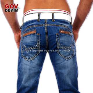   produktdetails geile zipper style jeans von gov denim brandneue
