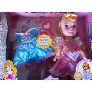  My First Disney Princess Aurora Doll with Holiday Dress 