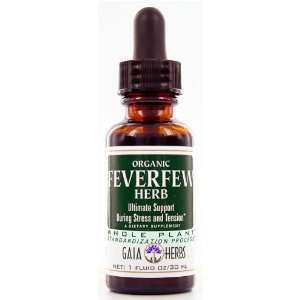  Feverfew Extract   Organic [8 Fluid Ounces] Gaia Herbs 