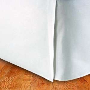  Nautica White Twill Bed Skirt: Nautica: Home & Kitchen