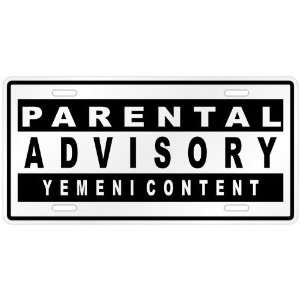  New  Parental Advisory / Yemeni Content  Yemen License 