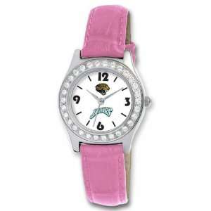   Jaguars Womens Pink Game Day Dazzler Watch
