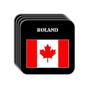  Canada   ROLAND Set of 4 Mini Mousepad Coasters 