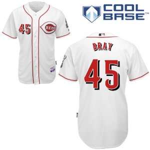  Bill Bray Cincinnati Reds Authentic Home Cool Base Jersey 