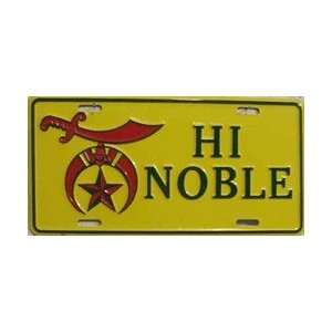   Noble LICENSE PLATES Plate Tag Tags auto vehicle car front Sports
