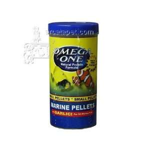  Omega One Garlic Marine Pellets Fish Food 8.25 ounce Pet 