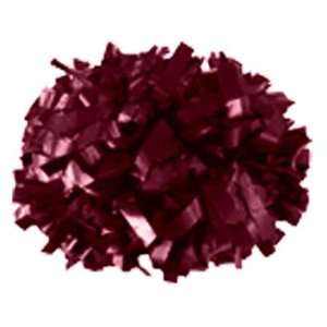  Alleson Solid Plastic Cheerleaders Poms MA   MAROON 6 POM 