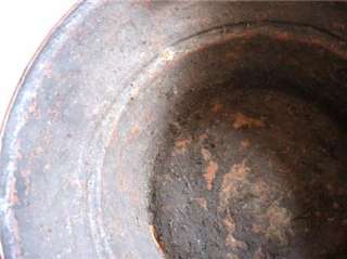   Antique copper old heavy Measuring pot Tibet Nepal 