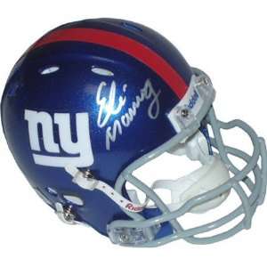  Eli Manning New York Giants Autographed Revolution Mini 