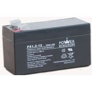 12 Volt 1.2 Ah   Sealed Lead Acid Battery Electronics