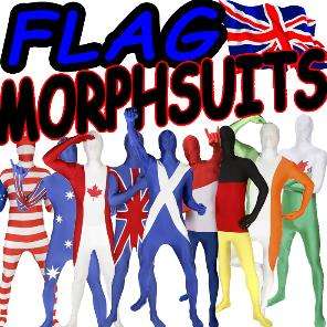 MORPHSUIT Italien Flagge,Fußball EM 2012,Gr. L,Neu,Morphsuits,letzte 