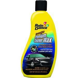  Rain Dance 2550 Liquid Cleaner Wax with Carnauba   16 oz 