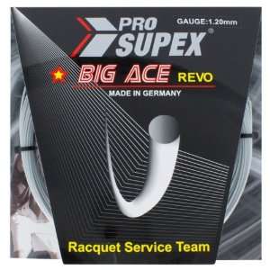 Pro Supex Big Ace Revo 1.20MM/17L Tennis String  Sports 