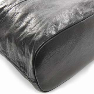 GIVENCHY Leather Maxi NIGHTINGALE Tote Bag Purse Black  