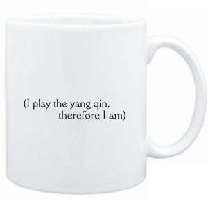 Mug White  i play the Yang Qin, therefore I am  Instruments  